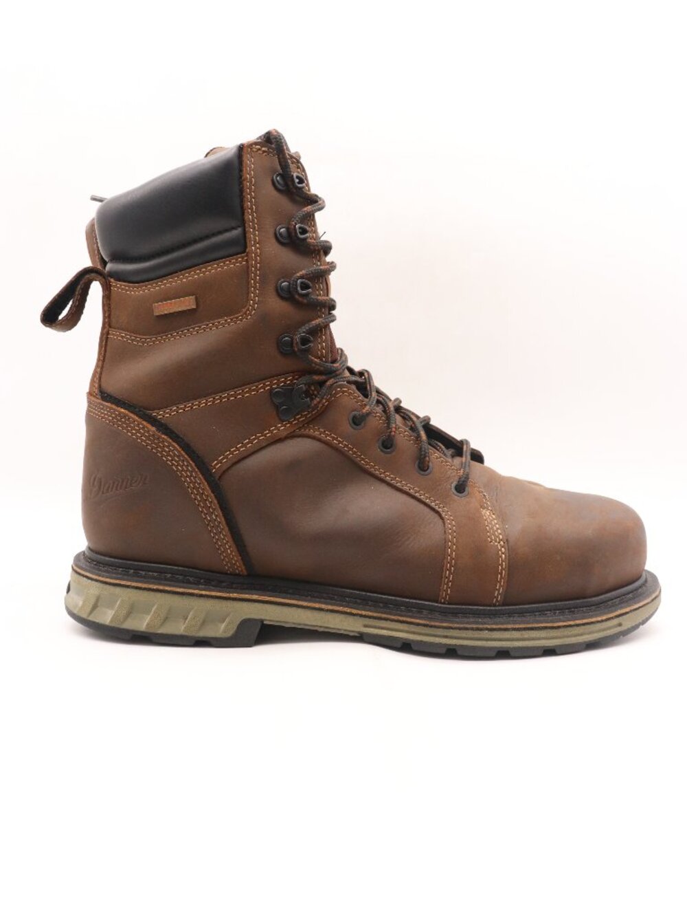 Danner Steel Yard 8" Steel Toe Work Boots Men's Size 13 D Brown Leather 12535